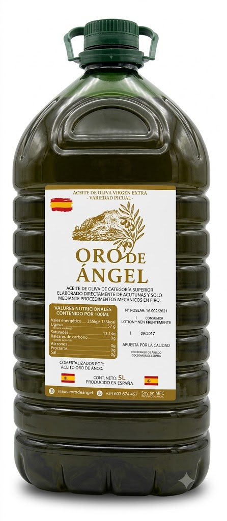 Oro de Ángel - Garrafa 5L